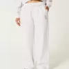 Dog Graphic Wide-Leg Sweatpants