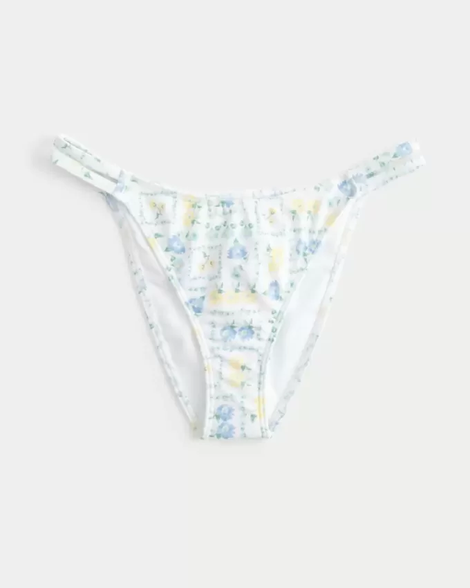 Double Strap Cheeky Bikini Bottom