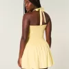 Drop Waist Halter Mini Dress Drop Waist Halter Mini Dress