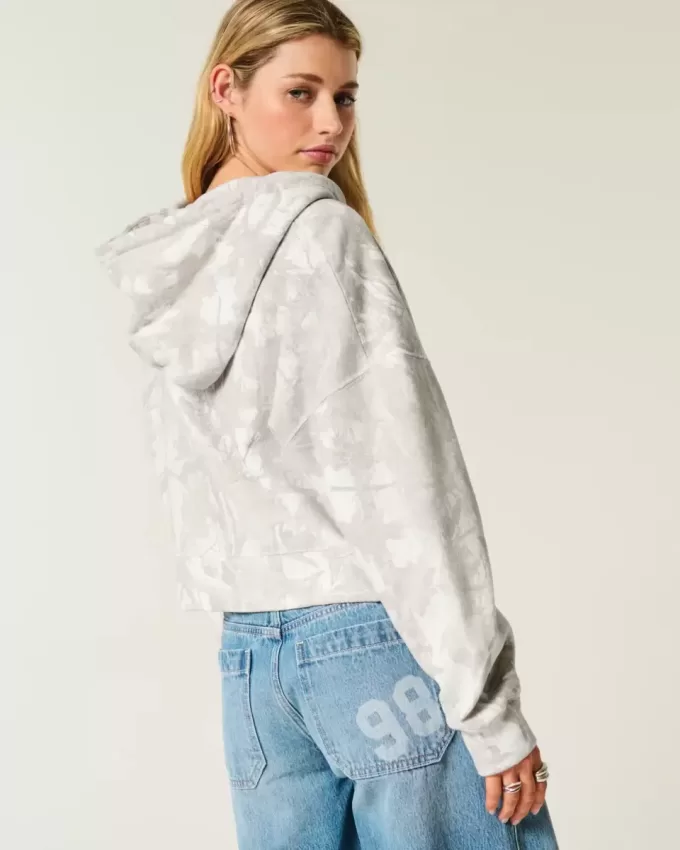 Easy Camo Zip-Up Hoodie