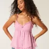Easy Chiffon Babydoll Top