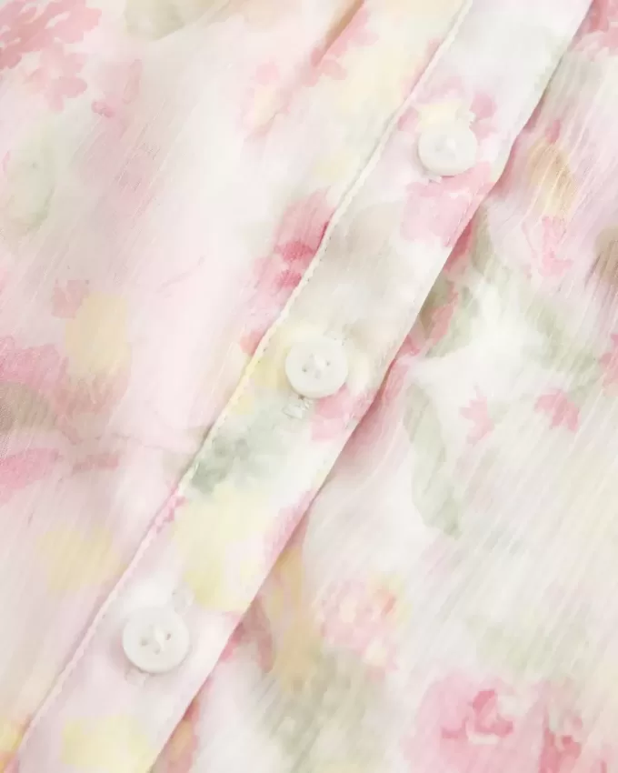 Easy Chiffon Babydoll Top