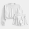 Easy Crew Sweatshirt & Fleece Shorts Bundle
