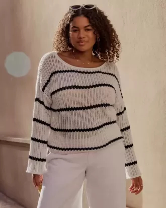 Easy Crochet-Style Sweater