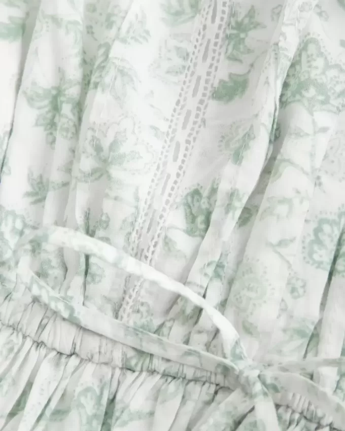 Easy Crop Strapless Lace Inset Tube Top