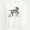 Easy Dog Graphic Crew Sweater