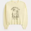Easy Honolulu Graphic Crew Sweater