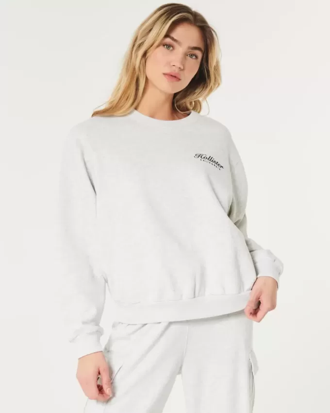 Easy Logo Crew Sweatshirt Easy Logo Crew Sweatshirt