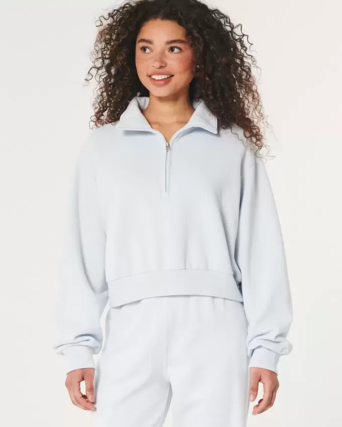 Easy Mini Half-Zip Sweatshirt Easy Mini Half-Zip Sweatshirt