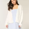 Easy No-Close Lace Sleeve Cardigan
