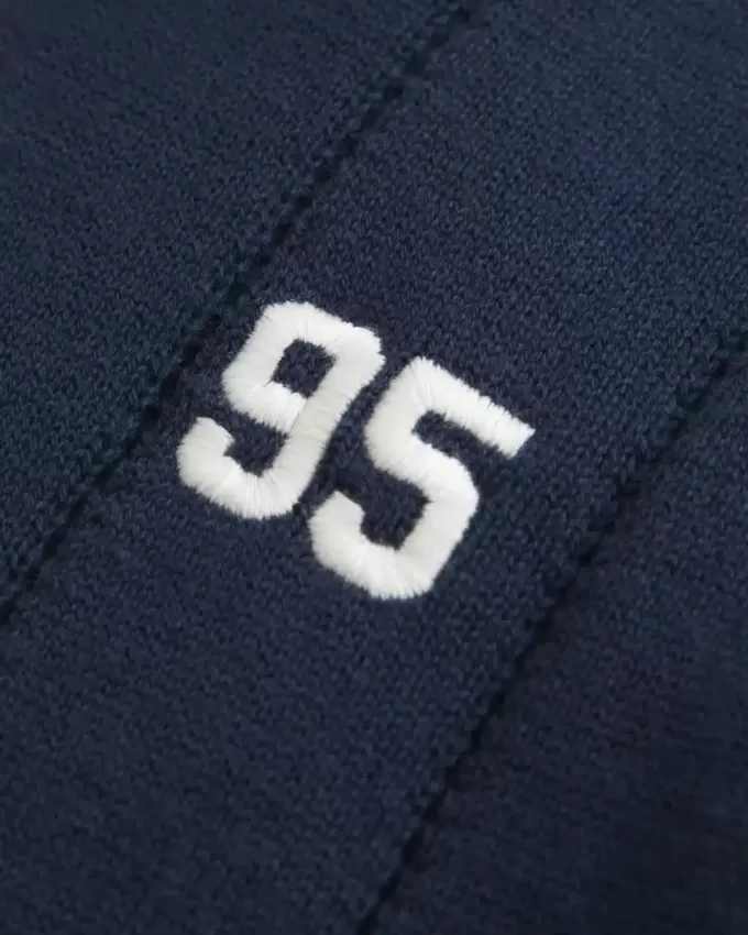 Easy Number Graphic Sweater Polo Easy Number Graphic Sweater Polo