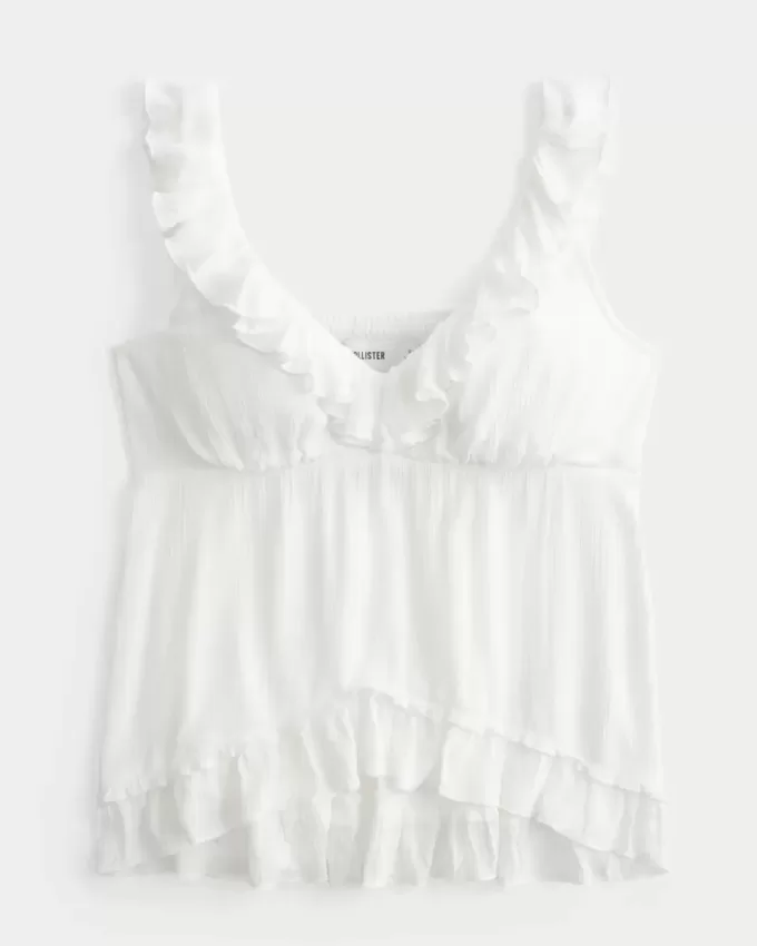 Easy Ruffle Babydoll Top