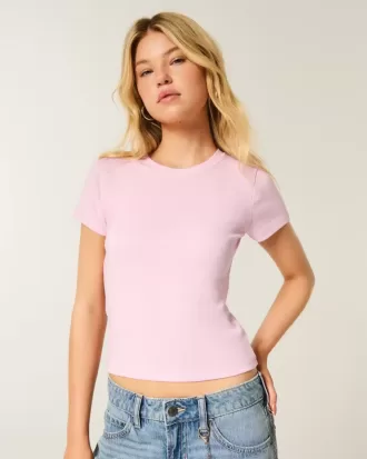 Easy Short-Sleeve Crew Baby Tee