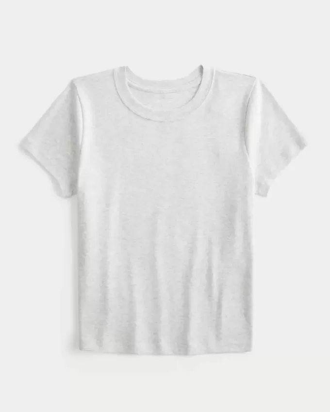 Easy Short-Sleeve Crew Baby Tee