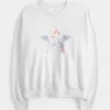 Easy Star Graphic Crew Sweatshirt