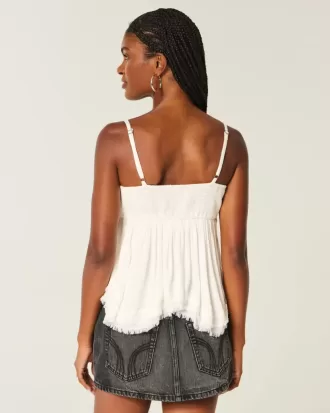 Easy Studded Babydoll Top