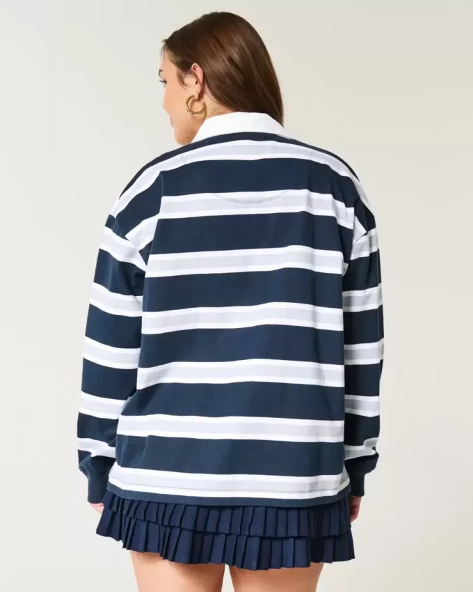 Easy Teddy Bear Graphic Rugby Polo Easy Teddy Bear Graphic Rugby Polo