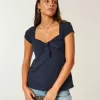 Easy Tie Bust Babydoll Top