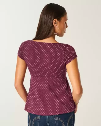 Easy Tie Bust Babydoll Top