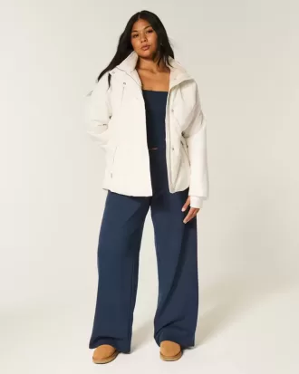 Faux Fur-Lined All-Weather Jacket