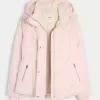 Faux Fur-Lined All-Weather Jacket