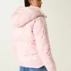 Faux Fur-Lined Puffer Jacket