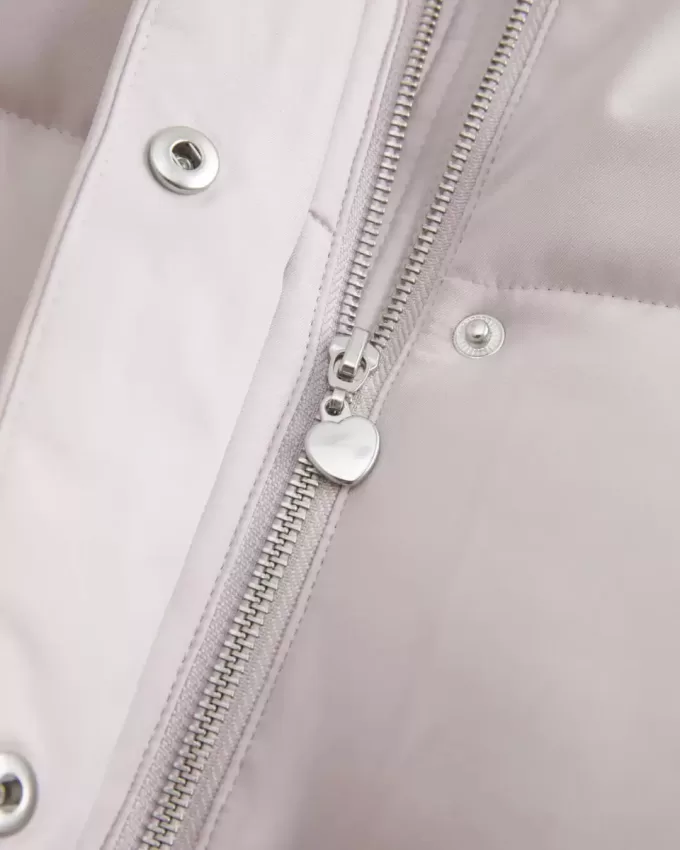 Faux Fur-Lined Puffer Jacket