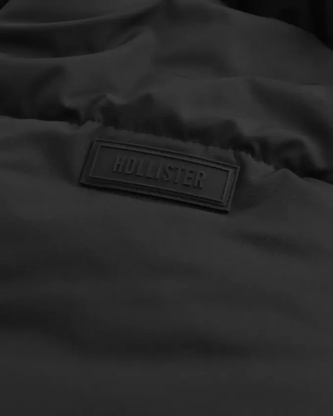 Faux Fur-Lined Puffer Jacket