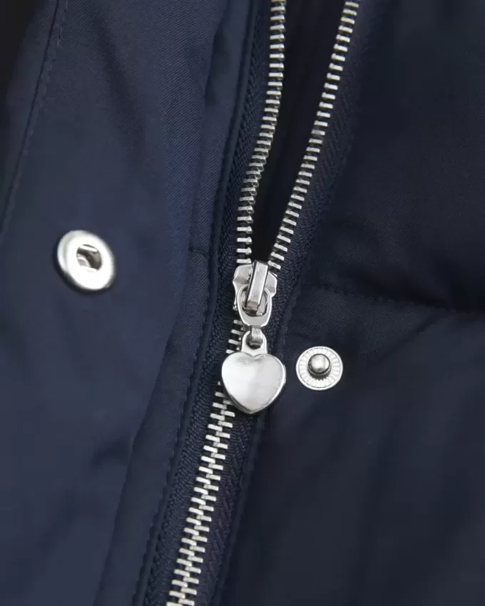 Faux Fur-Lined Puffer Jacket