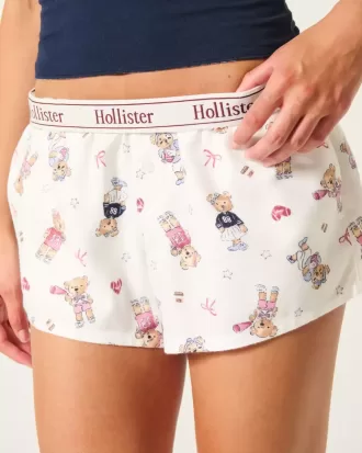 Flannel Boxer Shorts