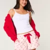 Flannel Tie Shorts