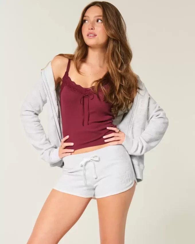 Fleece Shortie Shorts