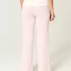 Foldover Waist Knit Flare Pants Foldover Waist Knit Flare Pants