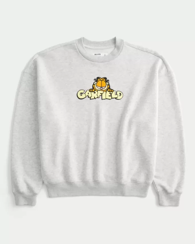 Garfield Graphic Crew Sweatshirt