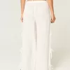 Gauze Wide-Leg Pants