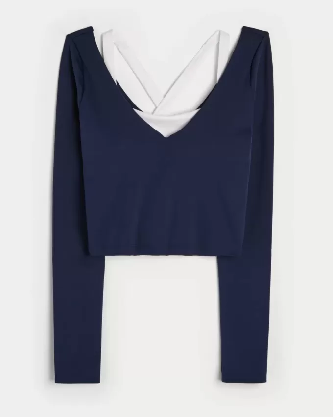 Gilly Hicks Active Boost Layered Top