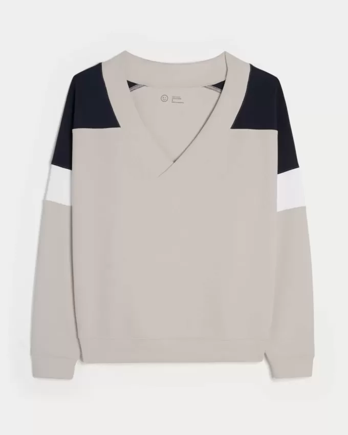 Gilly Hicks Active Cooldown Off-the-Shoulder Top Gilly Hicks Active Cooldown Off-the-Shoulder Top