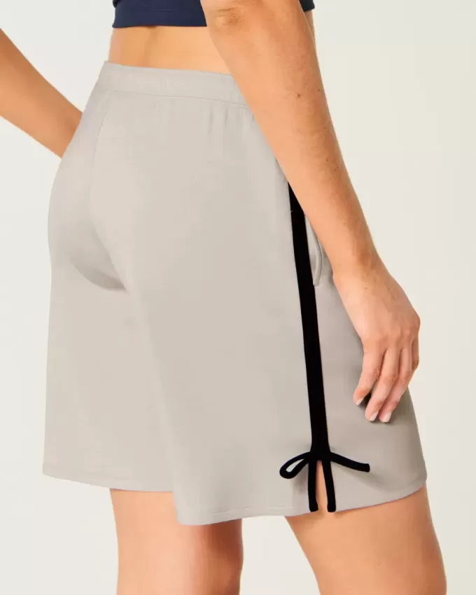 Gilly Hicks Active Cooldown Side Bow Shorts