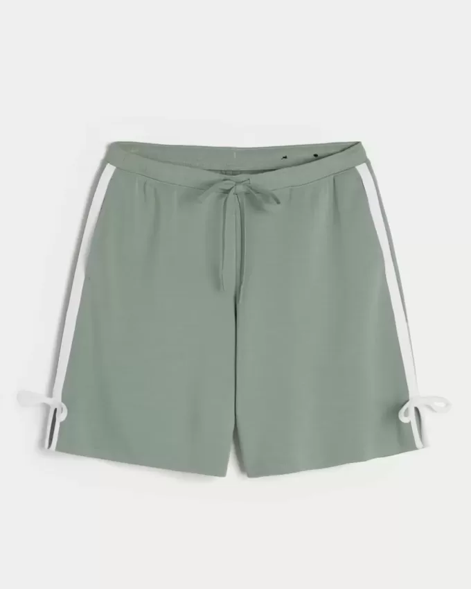 Gilly Hicks Active Cooldown Side Bow Shorts