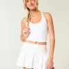Gilly Hicks Active Drop-Waist Pleated Skortie
