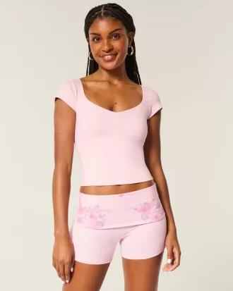 Gilly Hicks Active Foldover Shortie