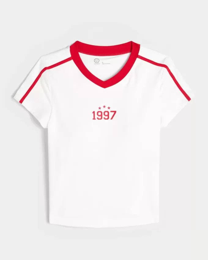 Gilly Hicks Active Graphic Baby Tee