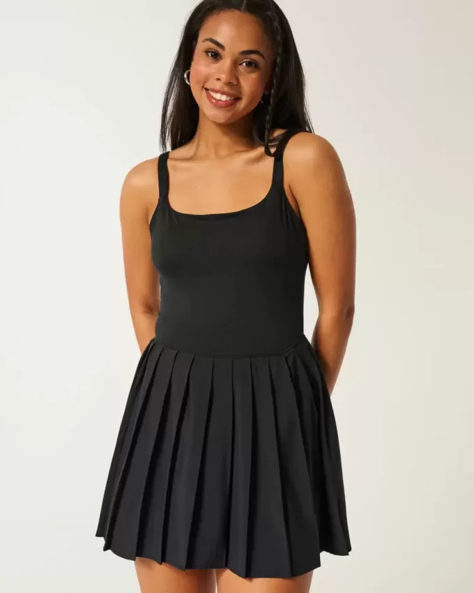 Gilly Hicks Active Pleated Dress