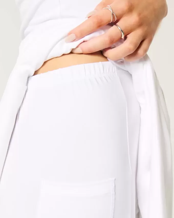 Gilly Hicks Active Pleated Halter Dress