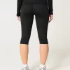 Gilly Hicks Active Recharge Foldover Waist Capri Pants