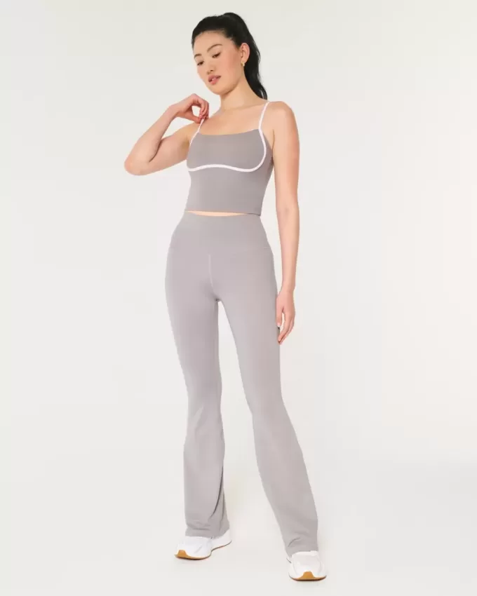 Gilly Hicks Active Recharge High-Rise Flare Leggings