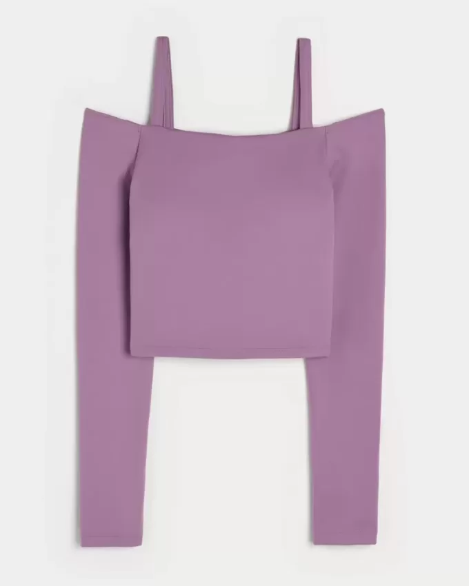Gilly Hicks Active Recharge Off-the-Shoulder Top Gilly Hicks Active Recharge Off-the-Shoulder Top