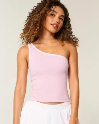 Gilly Hicks Active Recharge One-Shoulder Tank