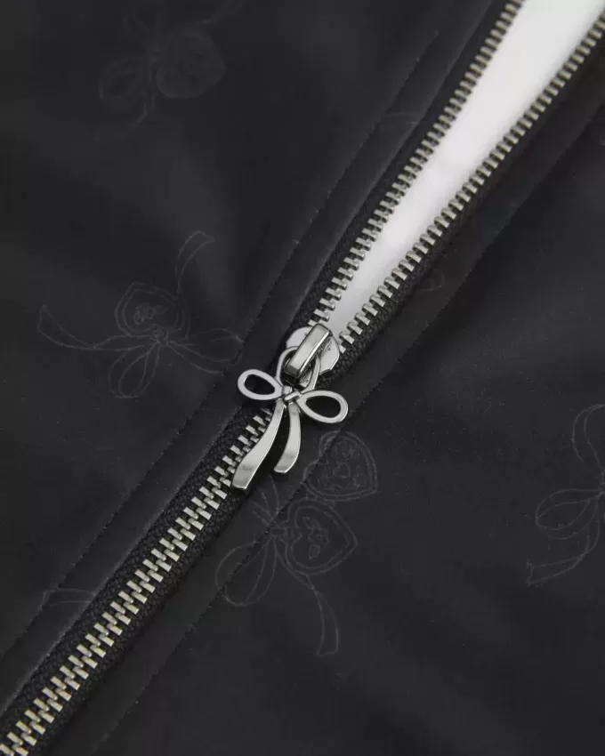 Gilly Hicks Active Recharge Side-Tie Zip-Up Jacket