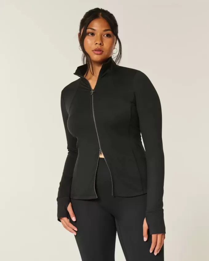 Gilly Hicks Active Recharge Slim & Snatched Full-Zip